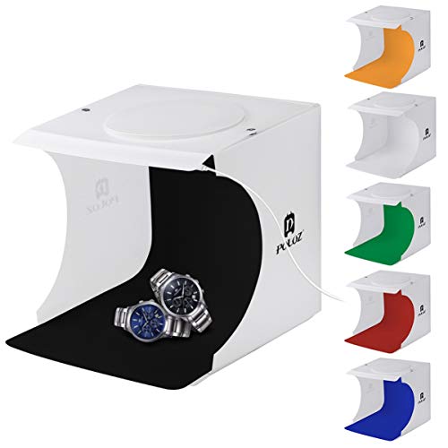 FRCOLOR Mini Foto EstÃºdio Luz Caixa de Tenda de Tiro Kit de IluminaÃ§Ã£o de Produto DobrÃ¡vel PortÃ