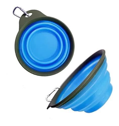 Copo Pet Comedouro Bebedouro 2 em 1 Raçao Agua Cachorro Gato Animais Cao Portatil Domestico Resisten