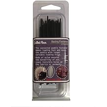 The Quilted Bear Tack Refills - Premium Basting Fastener Tack Refills for The Basting Gun/Kimble Gun Pack of 2400 Black
