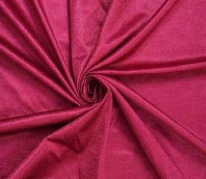 Image of Parda Sansar Polyresin Solid Window Curtain, 5 Feet, Rani Pink, Pack of 4