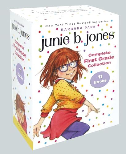 Junie B. Jones Complete First Grade Collection: Books 18-28 with Paper Dolls in Boxed Set