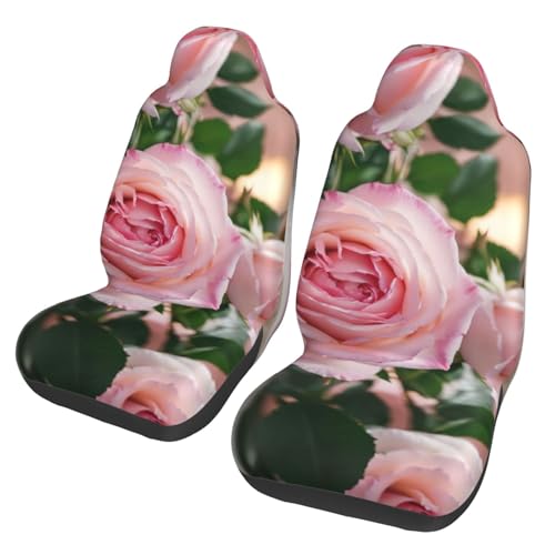 Housse de siège voiture rose facile à installer pour protection SUV