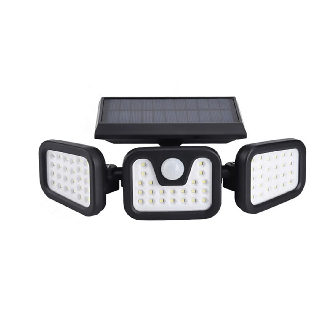 Mixtooltoys Solar Flood Lights Outdoor,3 Adjustable Heads Solar Lights Outdoor Garden Motion Sensor,72 LED Waterproof Wireless Solar Security Lights Outside for Yard Garage Driveway Patio Garden
