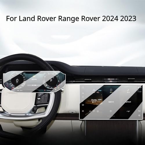 Console centrale de navigation protecteur TPU auto-guérison pour Range Rover - 3