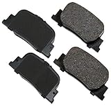 Akebono ACT835 Proact Ultra Premium Ceramic Disc Brake Pad kit , GREY