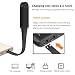 USB Luce di lettura a LED flessibile e regolabile Lamp libro Dimmer...