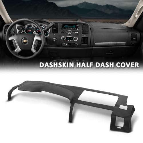 image for G-PLUS Half Dash Board Cover w/Adhesive Compatible with Chevy Silverad