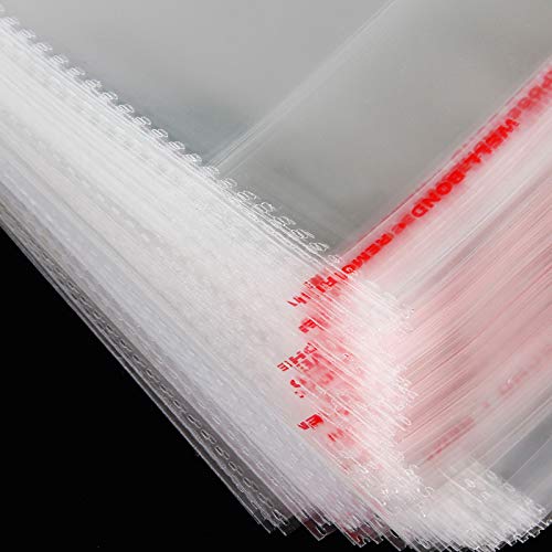 Lyaor 50 Pezzi Sacchetti Di Cellophane Trasparente Formato A4