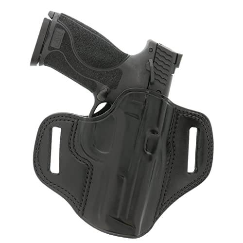 Galco Combat Master Belt Holster 5" 1911, Browning High Power BLK RH CM212B