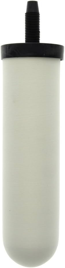 British Berkefeld Doulton ¦ W9121200 ¦ 7" Super Sterasyl ¦ Elemento filtrante de repuesto auténtico de cerámica para agua potable por gravedad ¦ 8374 ¦ Blanco