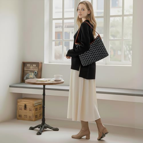Bolso Tote Hobo de Cuero Vegano para Mujer miniatura 7