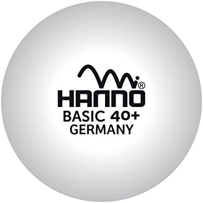 Hanno Basic 1 * Table Tennis Balls – Set of 72 Balls – White