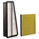 Engine Cabin Air Filter Kit for Toyota 4Runner FJ, Replaces 17801-0P010