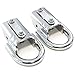 Red Hound Auto 2 NewTow Hooks Chrome 09-16 Compatible with Ford F150 Mounting Hardware Included Heavy Duty