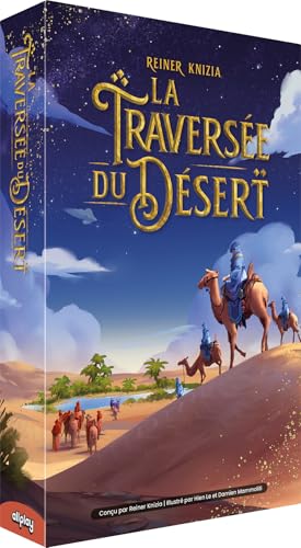 Asmodee - LA TRAVERSEE du Desert - Allplay - Jeu de stratégie - Jeux de société Classique - Famille et Enfants dès 11 Ans - 2 à 5 Joueurs - 45 Min - Version Française Asmodee - LA TRAVERSEE du Desert - Allplay - Jeu de stratégie - Jeux de société Classique - Famille et Enfants dès 11 Ans - 2 à 5 Joueurs - 45 Min - Version Française