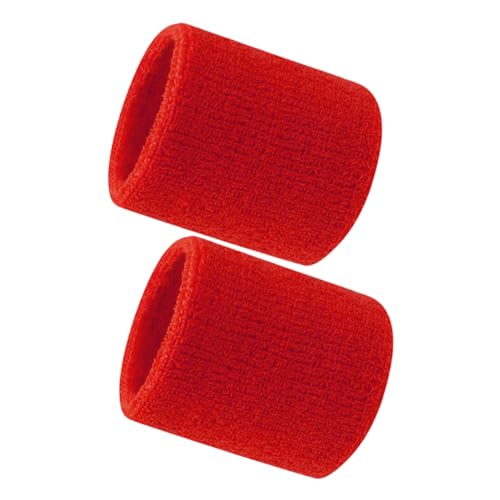 LAPYAPPE 2Pcs Sports Wristbands Breathable Sweat Absorbing Wrist Guards for Athletic Exercise Comfortable Elastic Wrist Support for Running Basketball and Fitness Activities