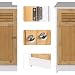 EUGAD Mueble de Baño Armario Bajo Lavabo Mueble para Debajo de Lavabo...