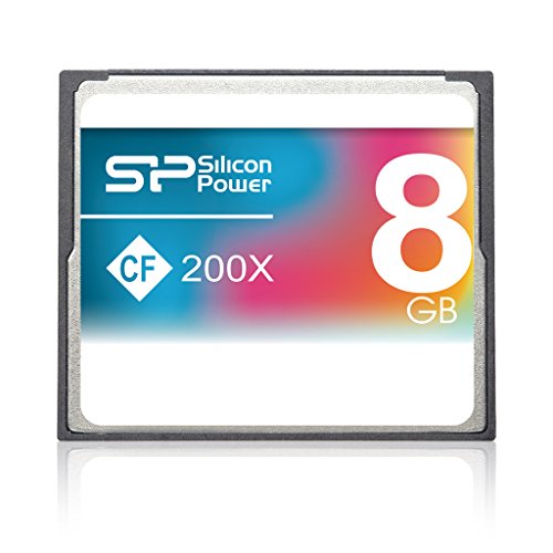 Preisvergleich Produktbild Silicon Power 8GB Compact Flash Speicherkarte 200x Speed