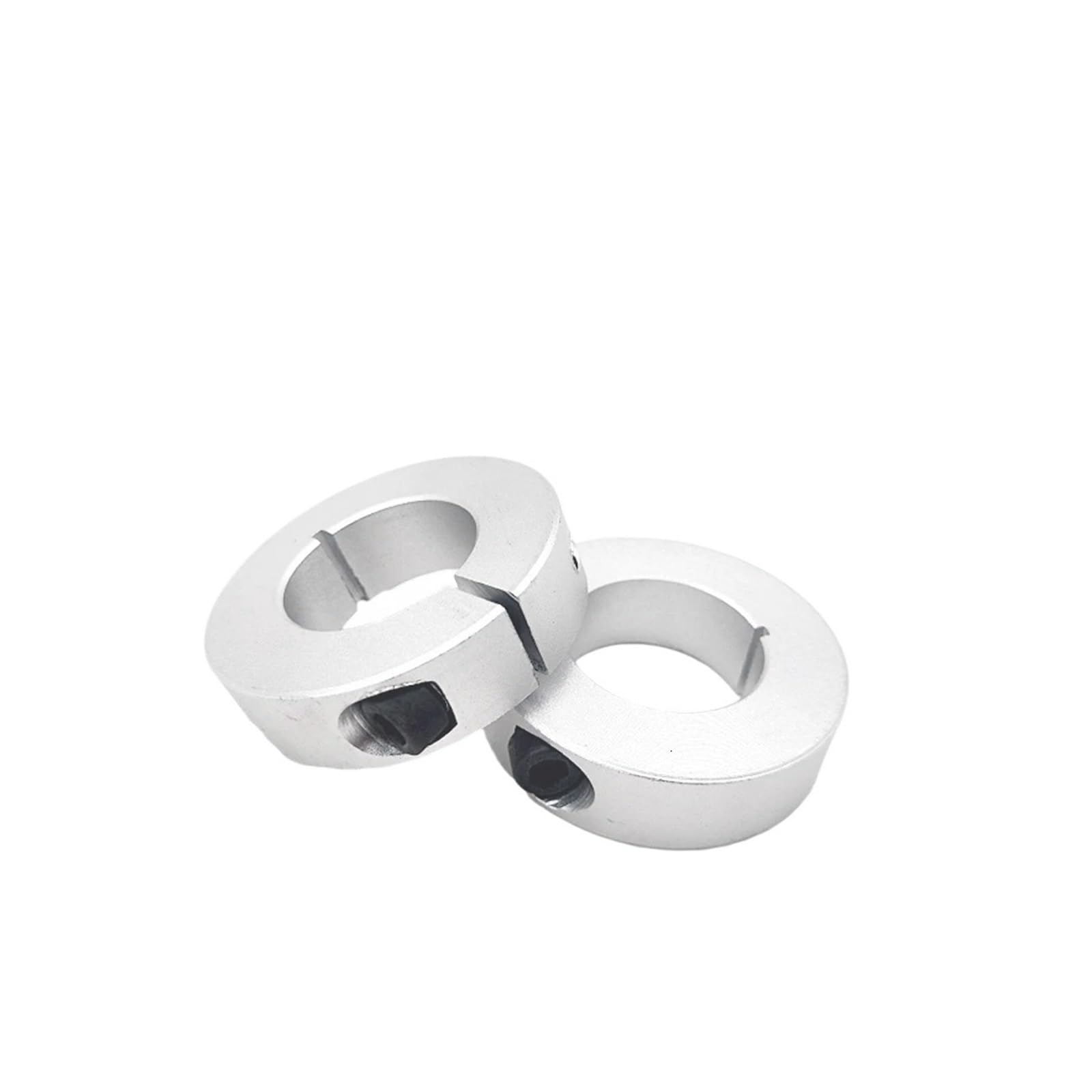 SCH SCS Fester Ring aus Aluminiumlegierung, offener Schafthalte-Locator-Klemme, 1 Stück(50x85x22mm)