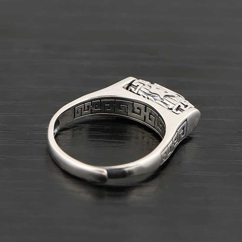 Amazon.co.jp: チベット マニ車 リング ~ スターリング シルバー 925