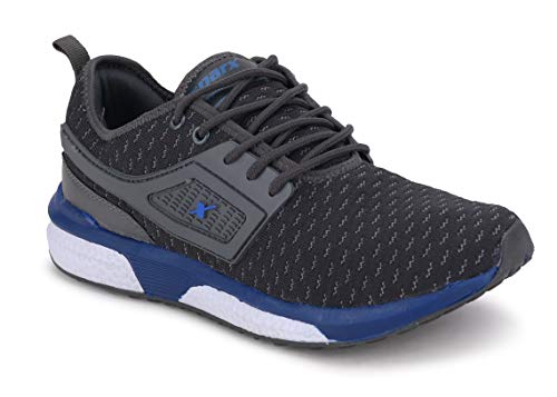 Image of Sparx Men's Sm-460 Grey Royal Blue Running Shoes (SX0460GGYRB0007)