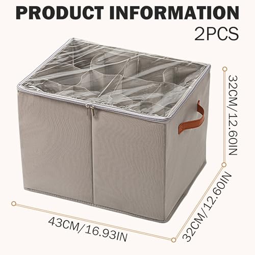 Rangement de chaussures pliable 12 grilles dessus transparent