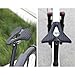 EVTSCAN 3D Printed Bike Saddle, Carbon Fiber Shock Absorption Comfortable Lightweight Cycling Saddle for Road Bikes