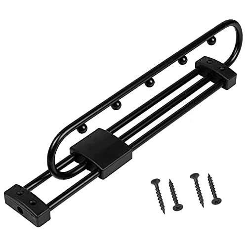Zhenxin Extendable Pull Out Closet Rod,Sliding Wardrobe Closet Valet Rod,Hanging Rod For Closet Storage,Adjustable Clothing Organizer Holder(1Pack, 12.8Inch), Yijia128-1 #TOP29