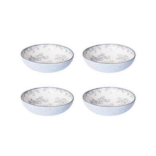 Pfaltzgraff gabriela gray 16 piece stoneware dinnerware set service for 4 gabriela grey  urban country home decor