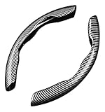 Auto Steering Wheel Cover Protector For For Crossover Line Cabriolet Anti-Skid Segmented Car Steering Wheel Protector 2pcs Car Steering Wheel Cover - Image 1