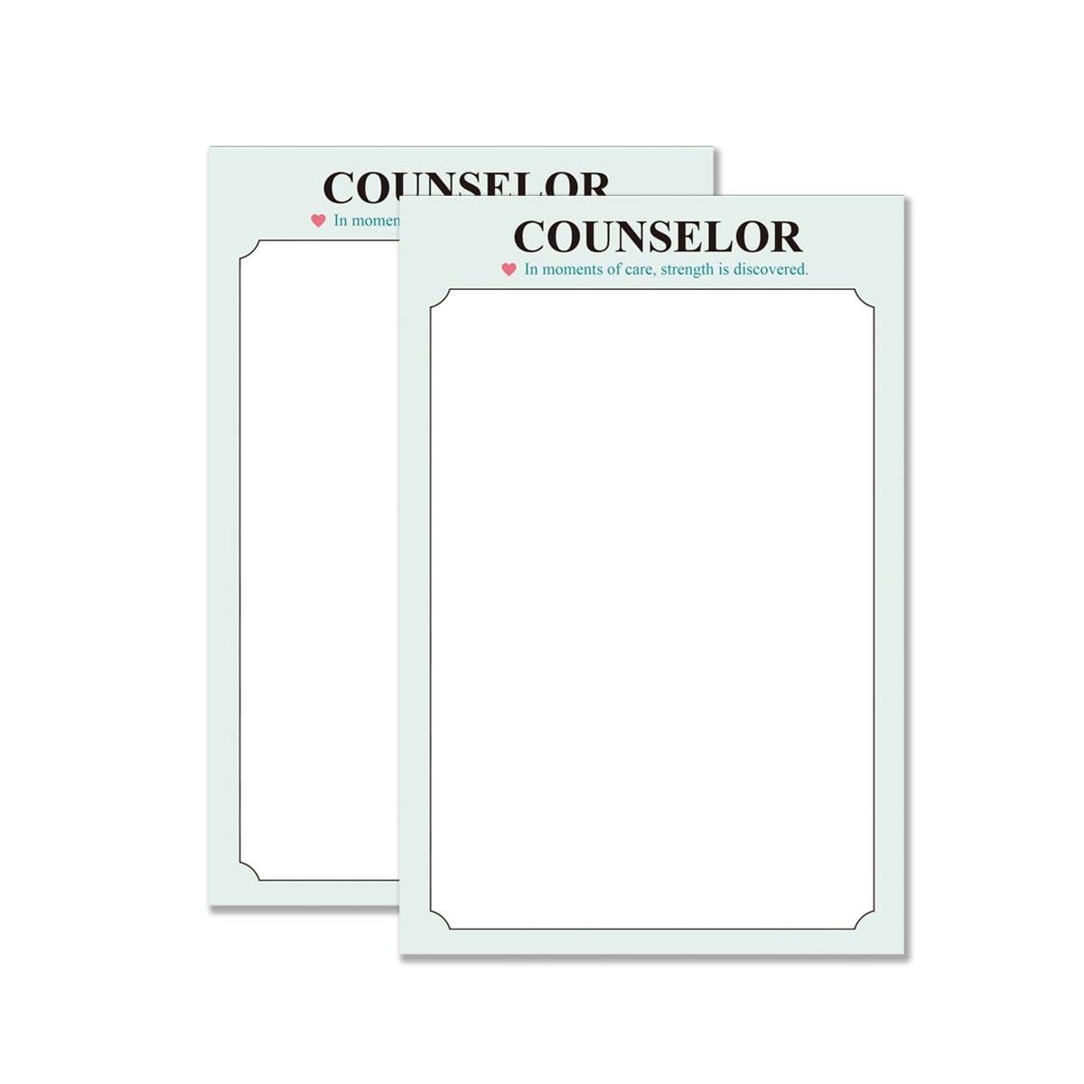 lovielf Counselor Gift - to Do List Sticky Notes pad | Psychologist & Mental Health Therapist List Notepad | School Guidance Counselors Appreciation Bulk Gifts