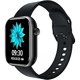CUBOT C5-1,7-Zoll-Smartwatch-Uhr, 15 Tage Autonomie, Herzfrequenz, 5 ATM, 43 mm, Benachrichtigungen, Bluetooth 5.0, Schwarze Farbe, Unisex