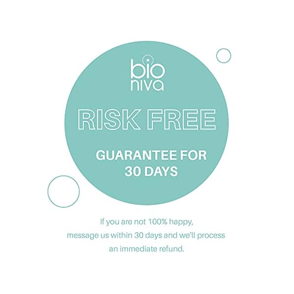 bioniva Retinol Moisturizer Cream - 2.5% Retinol Delivery System with Vitamin C, Bakuchiol, Aloe, & Vegan Hyaluronic Acid - Anti Aging & Anti Wrinkle Face Cream Unscented 1.7oz