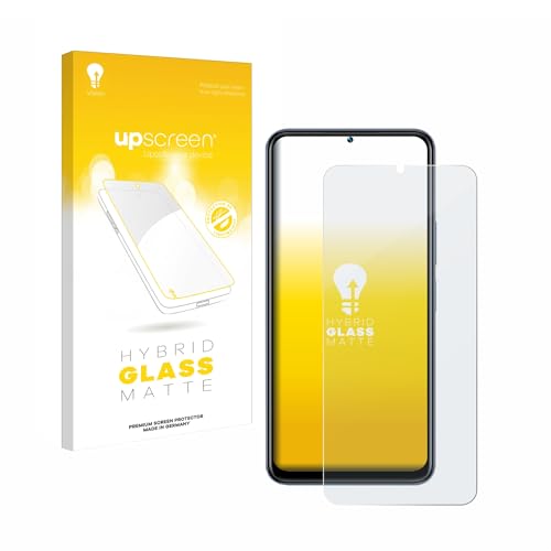 upscreen Matte Screen Protector Glass Film compatible with Vivo Y35 - Anti-Glare, Anti-Fingerprint, 9H Glass Protection