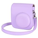 Tiessic Instant Mini 11 Case Compatible with Fujifilm Instax Mini 11 Camera with Shoulder Strap and