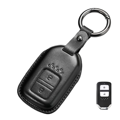 [Khgdfvw] �z���_ HONDA ���F�[�� �L�[�P�[�X �{�v �L�[�J�o�[ Veselle Fit WRV typeR �X�e�b�v���S�� �V�r�b�N �A�R�[�h �h�� ����h�~ �y�� �����ԃX�}�[�g�L�[�P�[�X �J�X�^�� �p�[�c (D-BLACK-K)