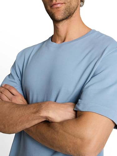 Klassisches T-Shirt mit Piqué-Struktur – Ansicht 5