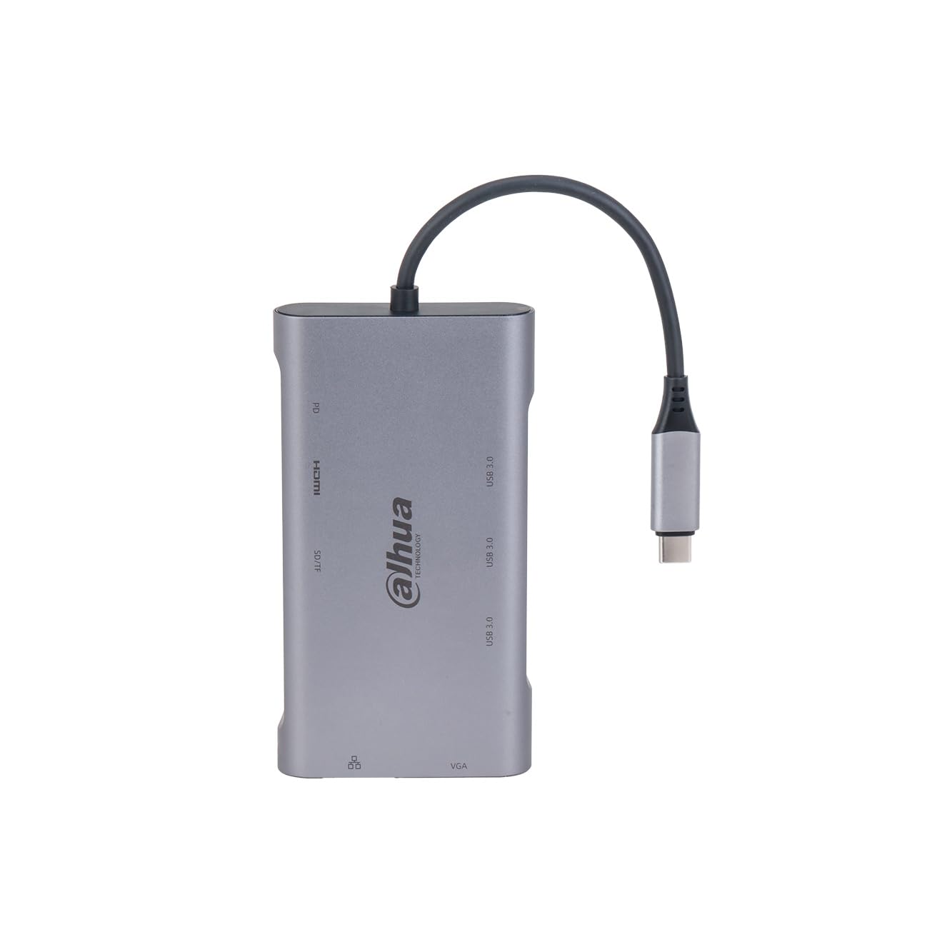 EXPANDER INGRESSO USB, CON CASA USB TIPO C, 3 USCITE USB 3.0, 1 USCITA HDMI, 1 USCITA DI ALIMENTAZIONE USB, 1 LE - DH-TC39
