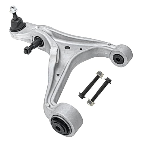 Image of Detroit Axle - AWD 8pc Front End Control Arms Kit for 2008-2014 Cadillac CTS, 4 Upper and Lower Control Arms with Ball Joint 4 Inner Outer Tie Rods 2009 2010 2011 2012 2013 Replacement