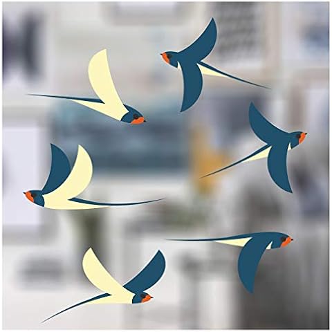 I Like Birds - Swallows Flying Window Stickers Cover