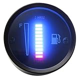 Dieser Ölzähler verfügt über eine Verzögerungsfunktionsschaltung, die kein Flackern der LED-Anzeige verursacht, da der Tank während der Fahrt schwappt.