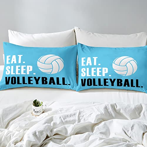 Image of Feelyou Volleyball Bedding Set Full Size 3Pcs for Boys Girls Women Men