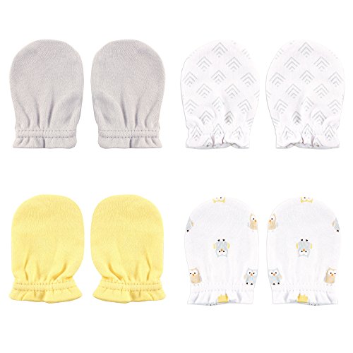 Image of Luvable Friends Unisex Baby Cotton Scratch Mittens