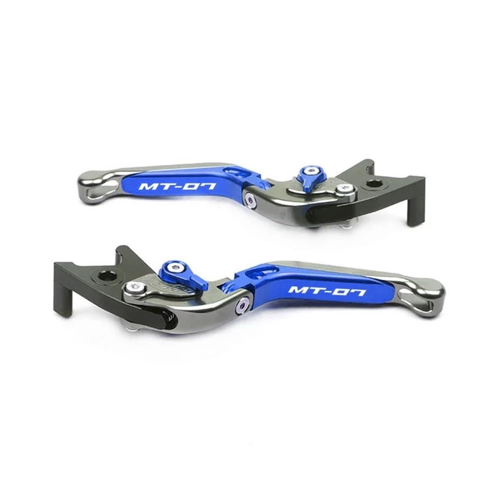 Aejhspt A Ejhspt Motorcycle Ccessories For Mt-07 Mt07 Fz-07 2014-2024 Djustable Foldable Extendable Motorbike Brakes Clutch Levers Palancas Embrague Frenos Motociclet