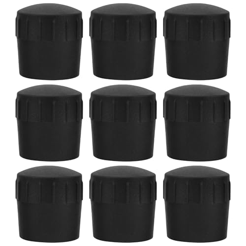 MINAOLULUS 9 Stück Gitarrenständer Fußpolster Gummifußschutz für Akustikgitarrenständer Vielseitige Beinpolster zum Schutz und Sicheren Halt bei Instrumentenständern