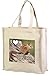 Produktbild I love Chipmunks, Streifenhörnchen, Baumwolle Einkaufstasche Creme