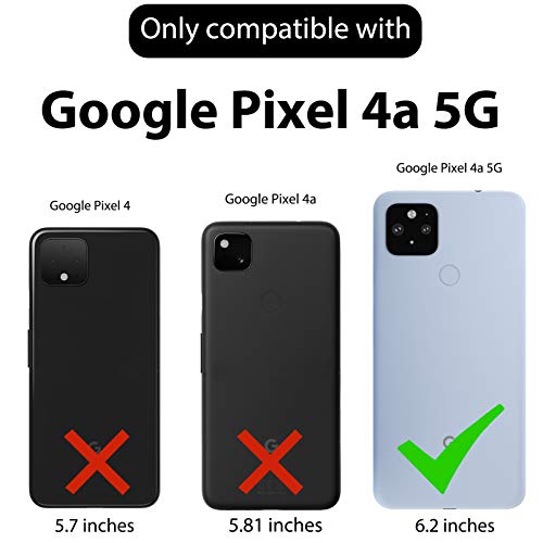 Coque Google Pixel 5 avec clip ceinture et protection d'écran intégrée noire Ailiber - 3