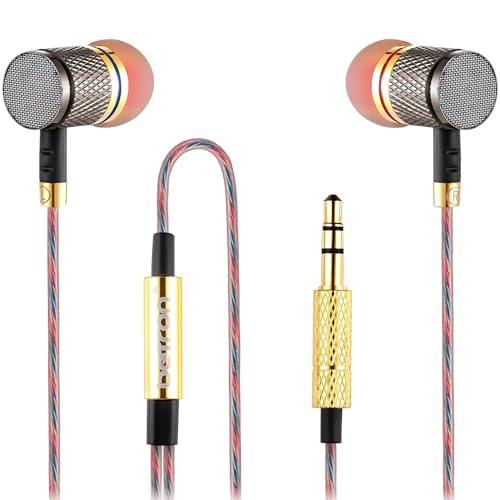 Betron YSM1000 Earbuds Wired in-Ear Headphones, Noise...