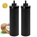 Activated Carbon Water Filters Black Water Filter Replacement for Berkey® Gravity Filtration System for Home Travel Outdoor,Remove Taste,Odor,2pack