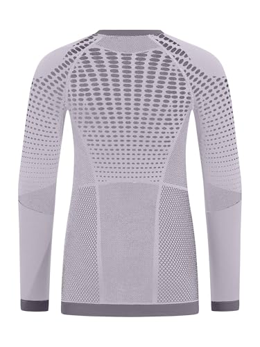 Odlo Thermounterwäsche Kinder Performance Warm I Sportunterwäsche Mädchen Jungen I Langarm Thermoshirt